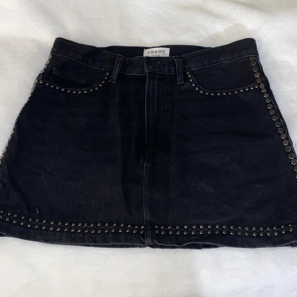 Frame Denim Skirt